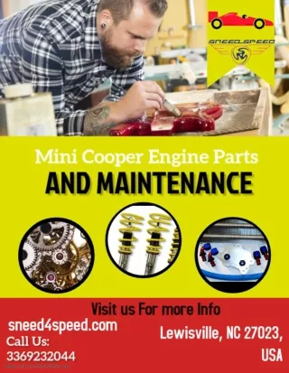 Mini Cooper Upgrades - Sneed4Speed