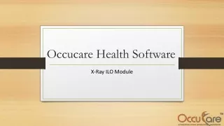 occucare health software
