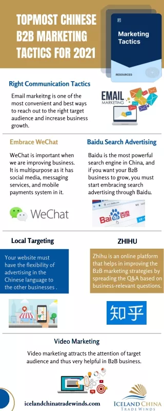 Topmost Chinese B2b Marketing Tactics For 2021