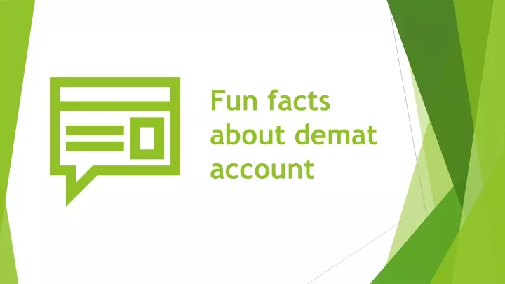 fun facts about demat account