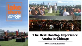 Rooftop Event Space Chicago