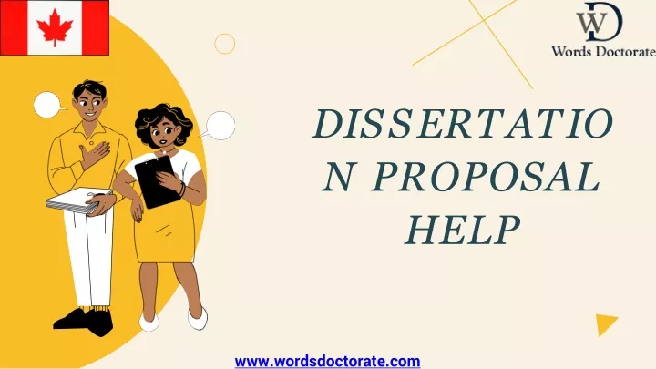 d i ss e r t a t i o n proposal help