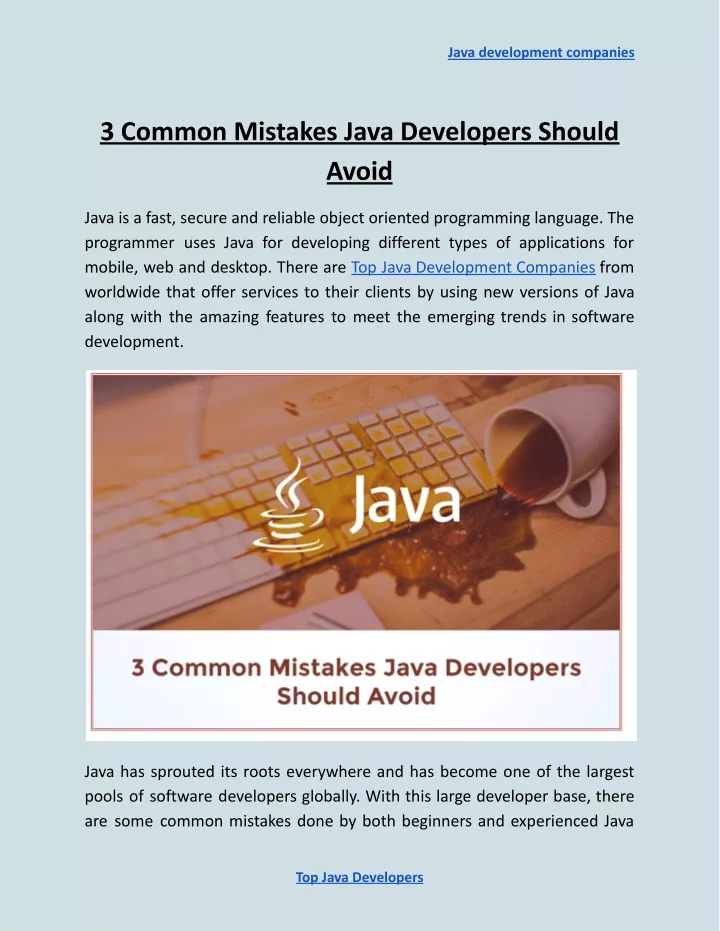 java development companies