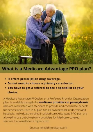 What is a Medicare Advantage PPO plan