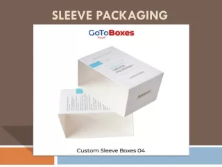 sleeve packaging