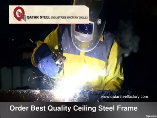 order best quality ceiling steel frame