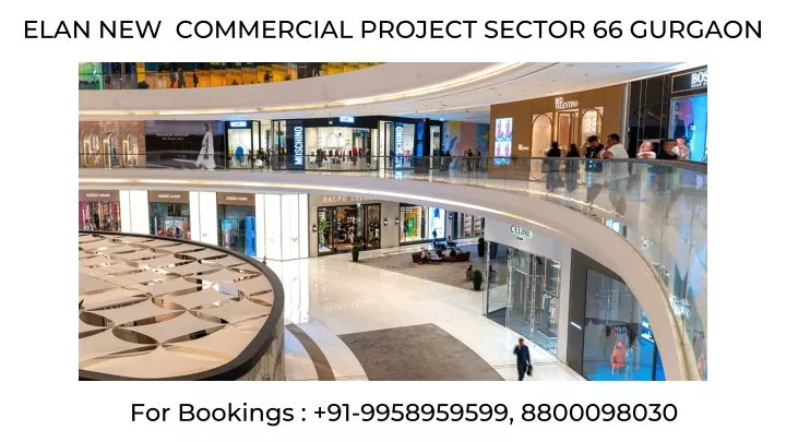 elan new commercial project sector 66 gurgaon