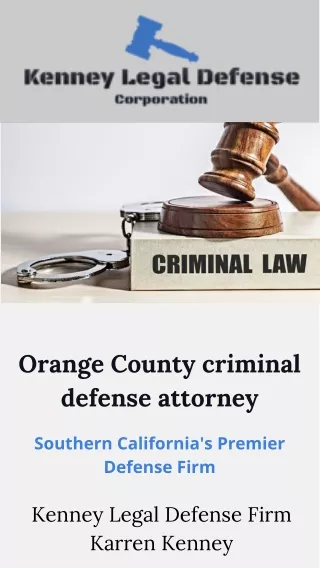 Find A top Costa Mesa Criminal Defense Attorney