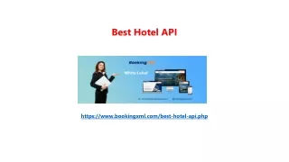 Best Hotel API