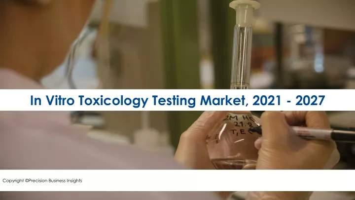 in vitro toxicology testing market 2021 2027