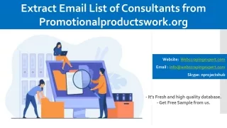 extract email list of consultants from