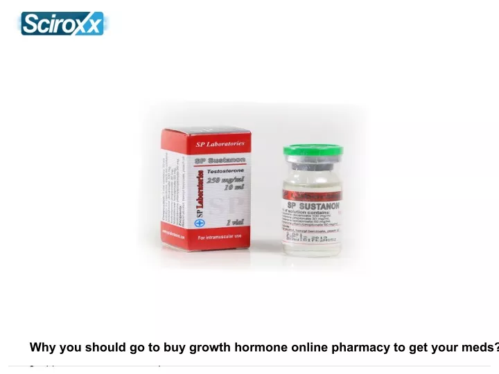 why you should go to buy growth hormone online