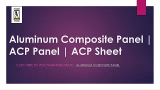 aluminum composite panel acp panel acp sheet