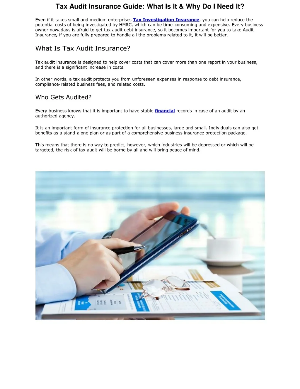 PPT - Tax Audit Insurance Guide: What Is It & Why Do I Need It ...