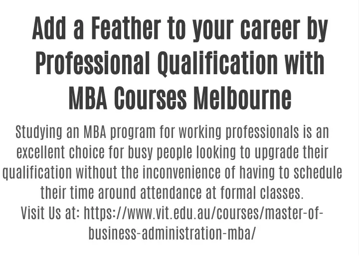 add a feather to your career by professional