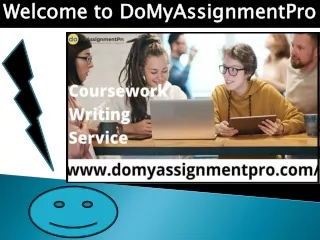 welcome to domyassignmentpro