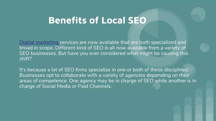 benefits of local seo