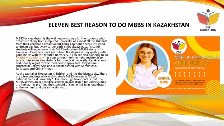 eleven best reason to do mbbs in kazakhstan