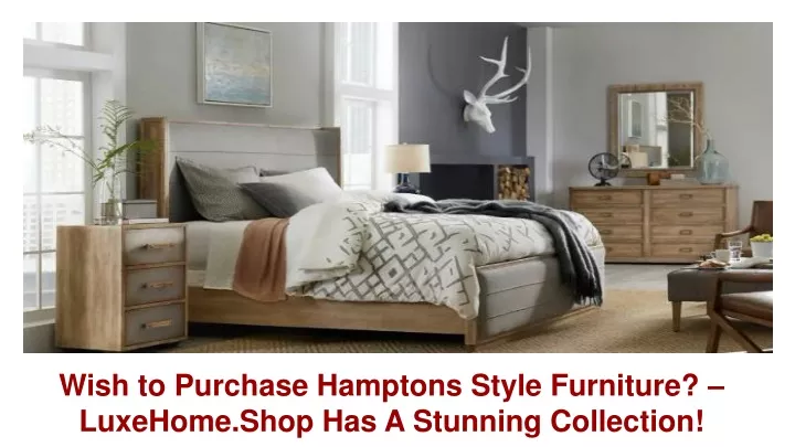 wish to purchase hamptons style furniture