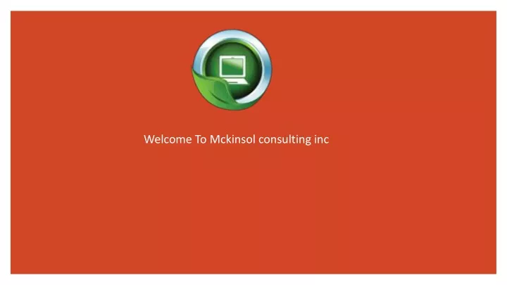 welcome to mckinsol consulting inc