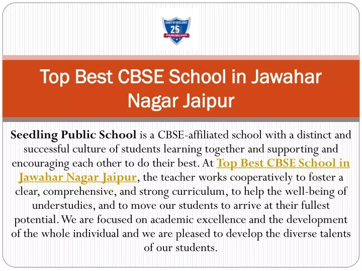 top best cbse school in jawahar nagar jaipur