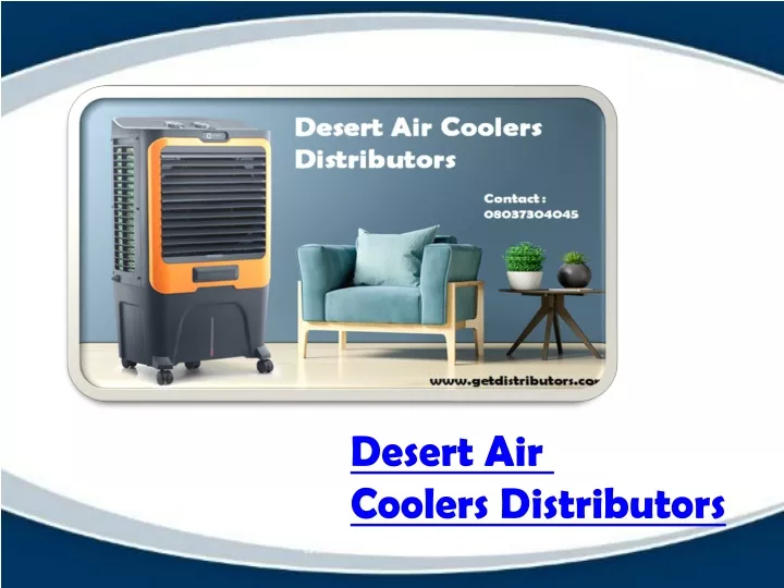 desert air coolers distributors