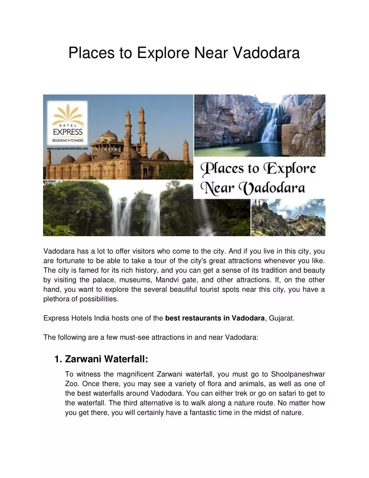 places to explore near vadodara