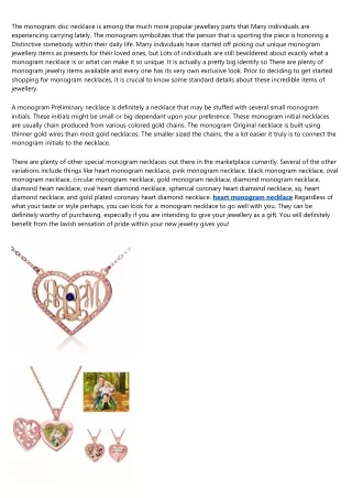 What's the Current Job Market for monogram birthstone necklace Professionals Lik