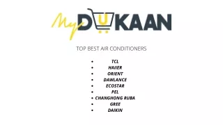 Beat the heat and order AC from mydukaaan.pk