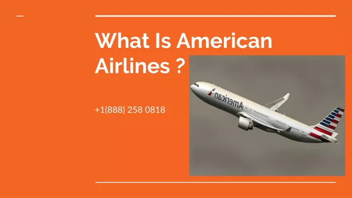 what is american airlines