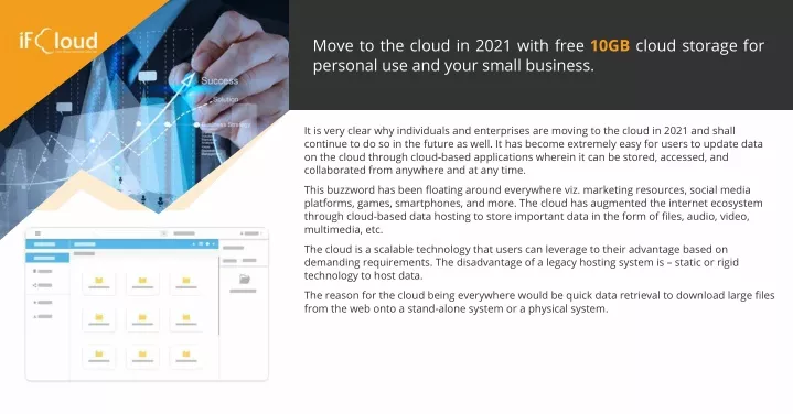 move to the cloud in 2021 with free 10gb cloud