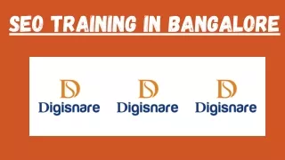 SEO training in bangalore