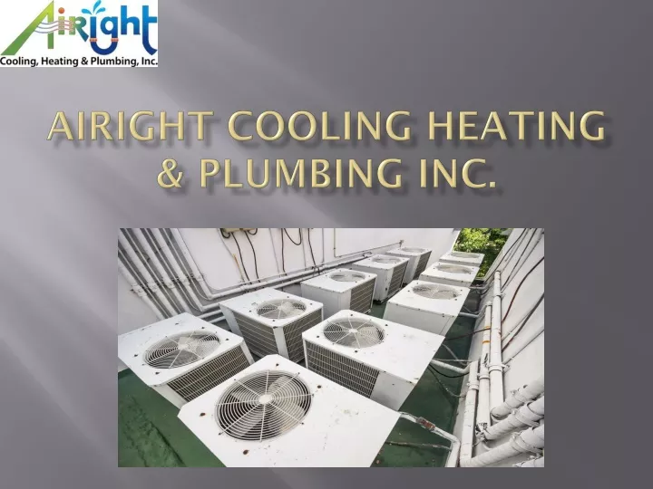 airight cooling heating plumbing inc