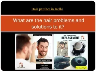 what are the hair problems and solutions to it