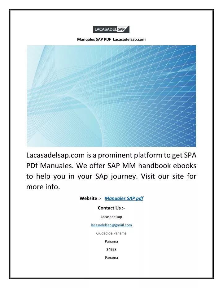 manuales sap pdf lacasadelsap com