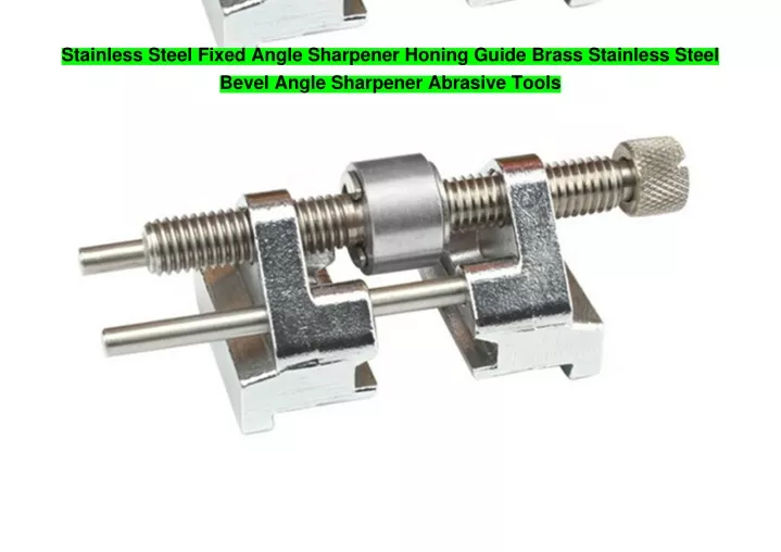 stainless steel fixed angle sharpener honing