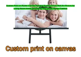Custom Print on Poster Canvas Painting Posters Prints Wall Art Picture for Living Room Home Decorating Your Photo Giclee