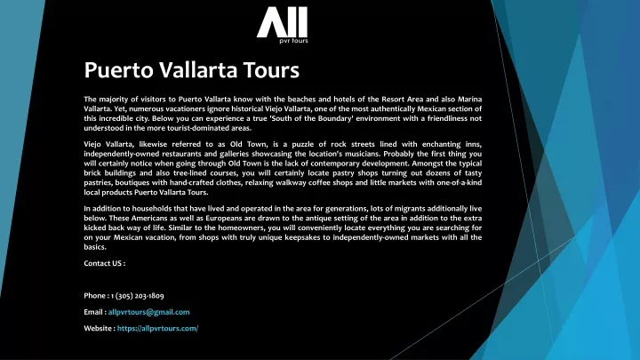 puerto vallarta tours