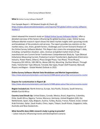 online survey software market