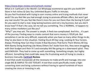 https www dope review com cartcash review what