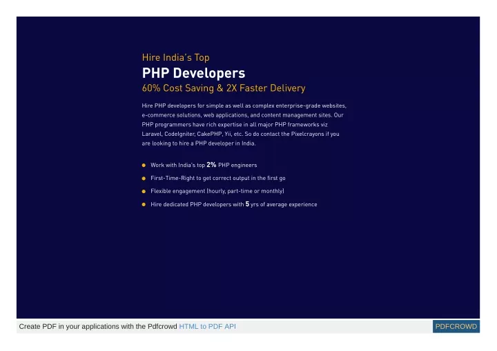 hire india s top php developers 60 cost saving