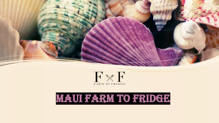 maui farm to fridge