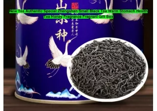 New Tea Authentic Special Zhengshan Small Black Tea Warm Stomach Health Tea Honey Fragrance Fragrant Gift Box