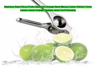 Stainless Steel Citrus Fruits Squeezer Orange Hand Manual Juicer Kitchen Tools Lemon Juicer Orange Queezer Juice Fruit P
