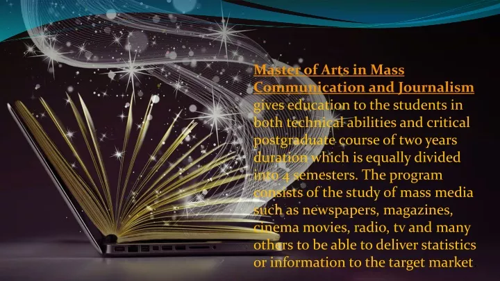 master of arts in mass communication