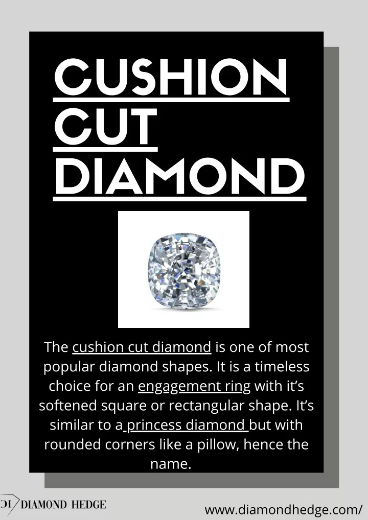 cushion cut diamond