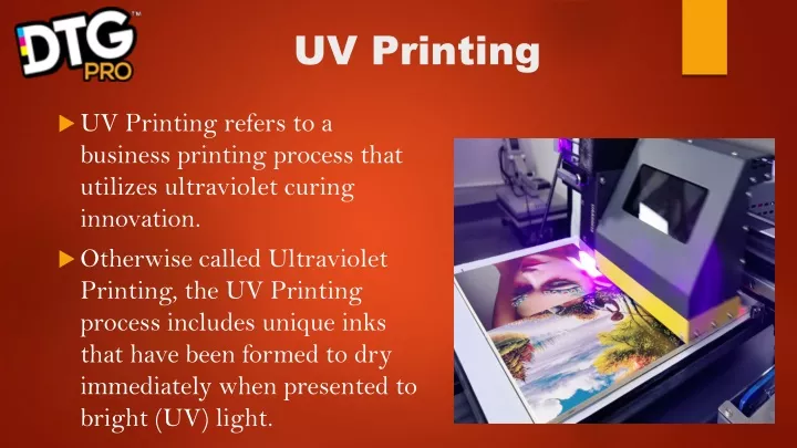 uv printing