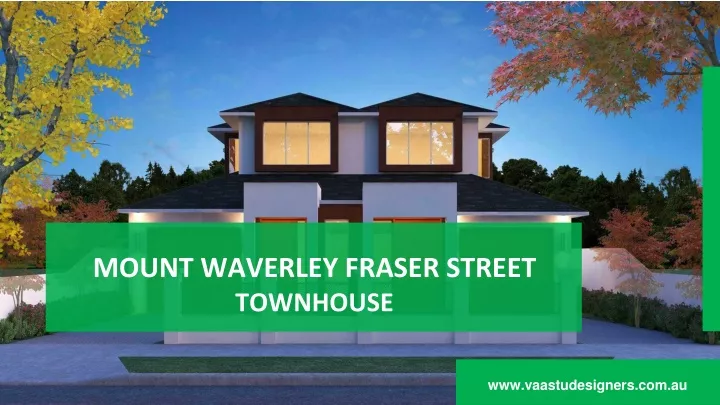 mount waverley fraser street townhouse