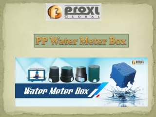 pp water meter box