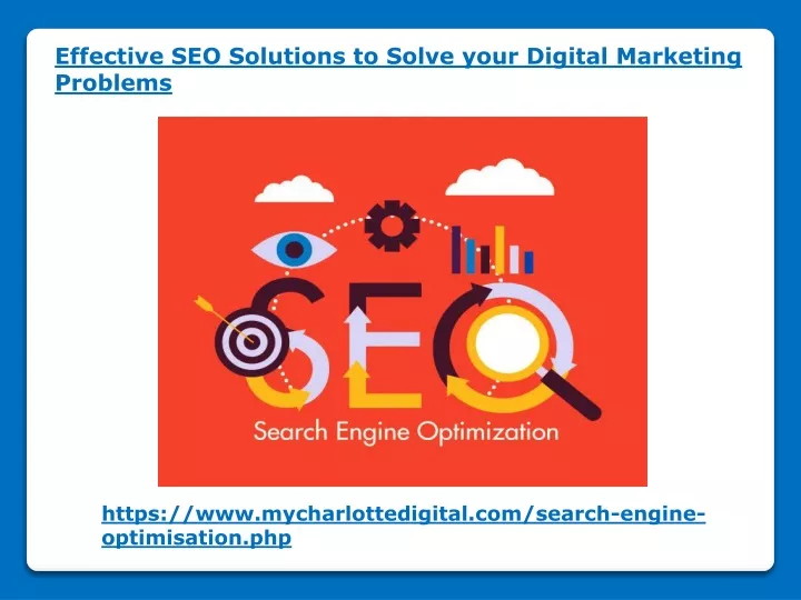 effective seo solutions to solve your digital